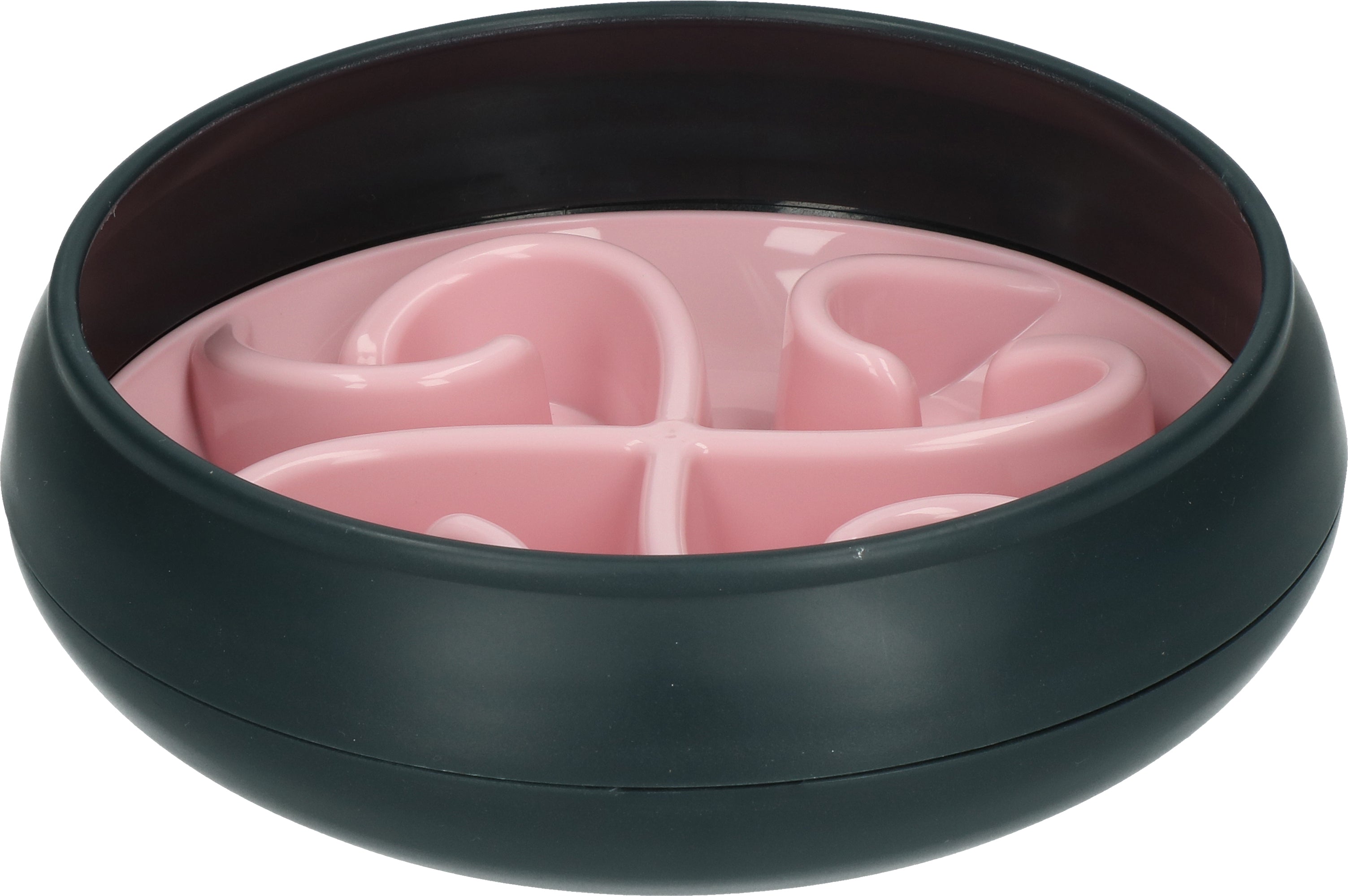 Eat Slow Live Longer Anti-Schlingnapf, Ø 20 cm, rosa