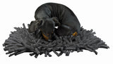 Eat Slow Live Longer Schnüffelmatte, Hund, Katze, grau, 44 x 28 cm