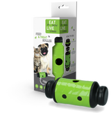 Eat Slow Live Longer Futter- und Snackroller, grün, S, 16,5 x Ø 7 cm