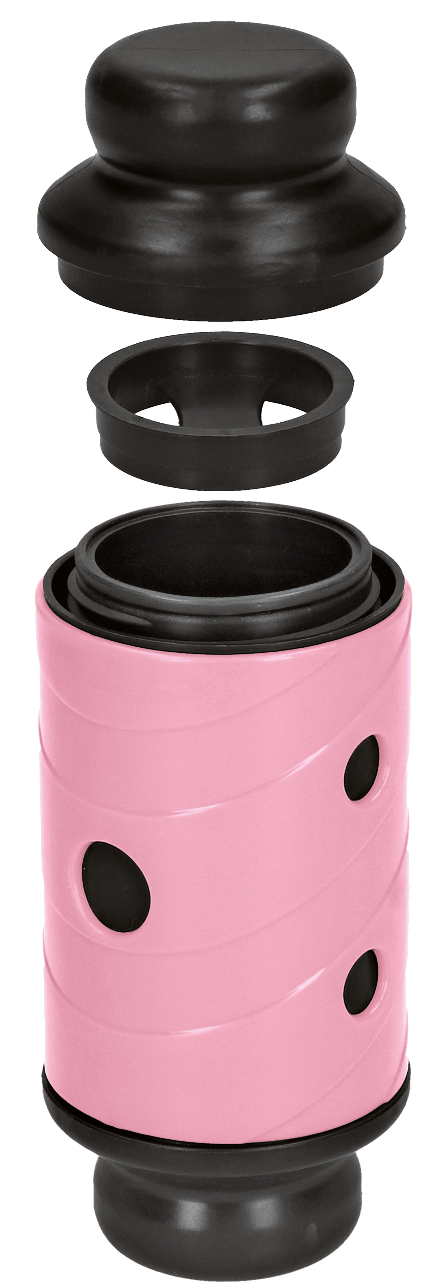 Eat Slow Live Longer Futter- und Snackrolle, rosa, S, 16,5 x Ø 7 cm