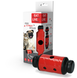 Eat Slow Live Longer Futter- und Snackroller, rot, S, 16,5 x Ø 7 cm