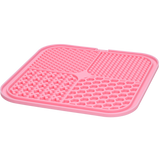 Eat Slow Live Longer Silikon Schleckmatte Quad 20 x 20 cm