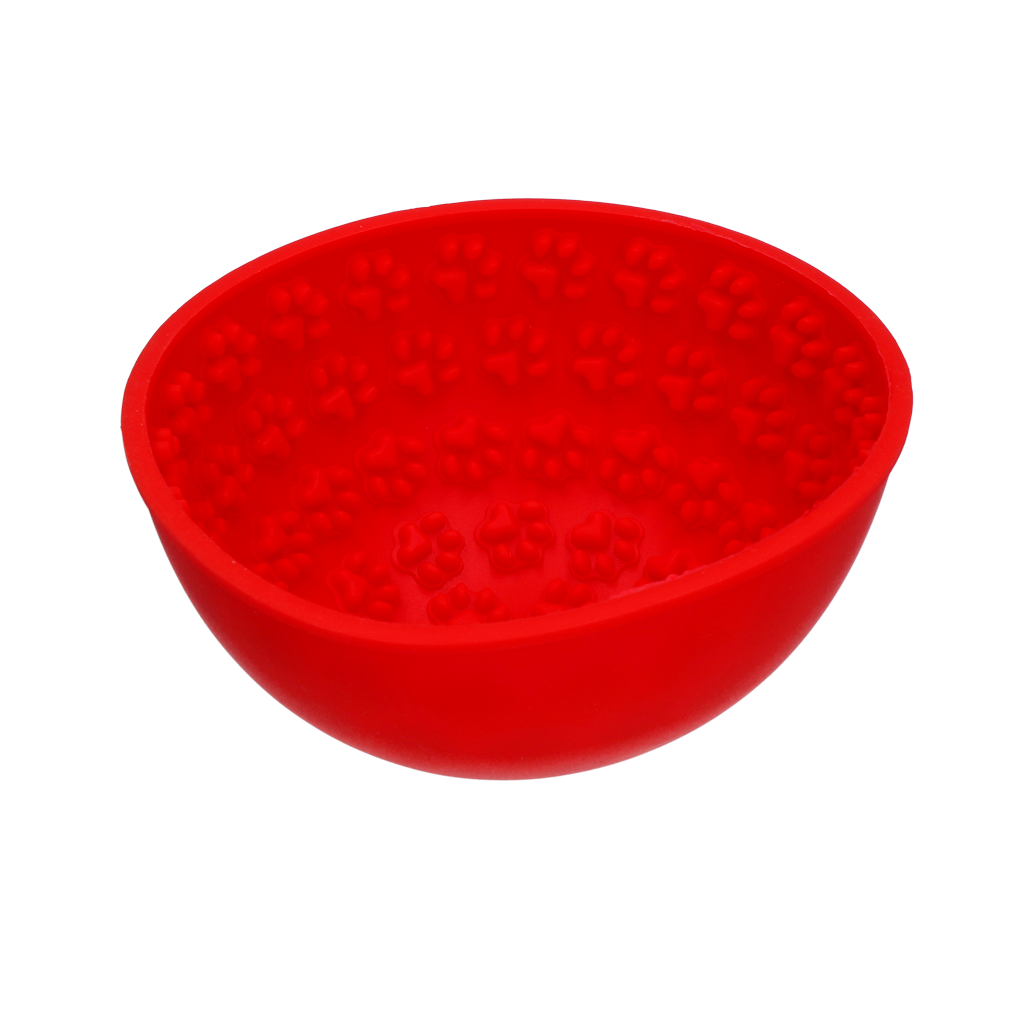 Eat Slow Live Longer Leckmatte Antischlingnapf aus Silikon Rund Ø 17 cm