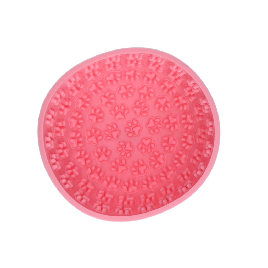 Eat Slow Live Longer Leckmatte Antischlingnapf aus Silikon Rund Ø 17 cm