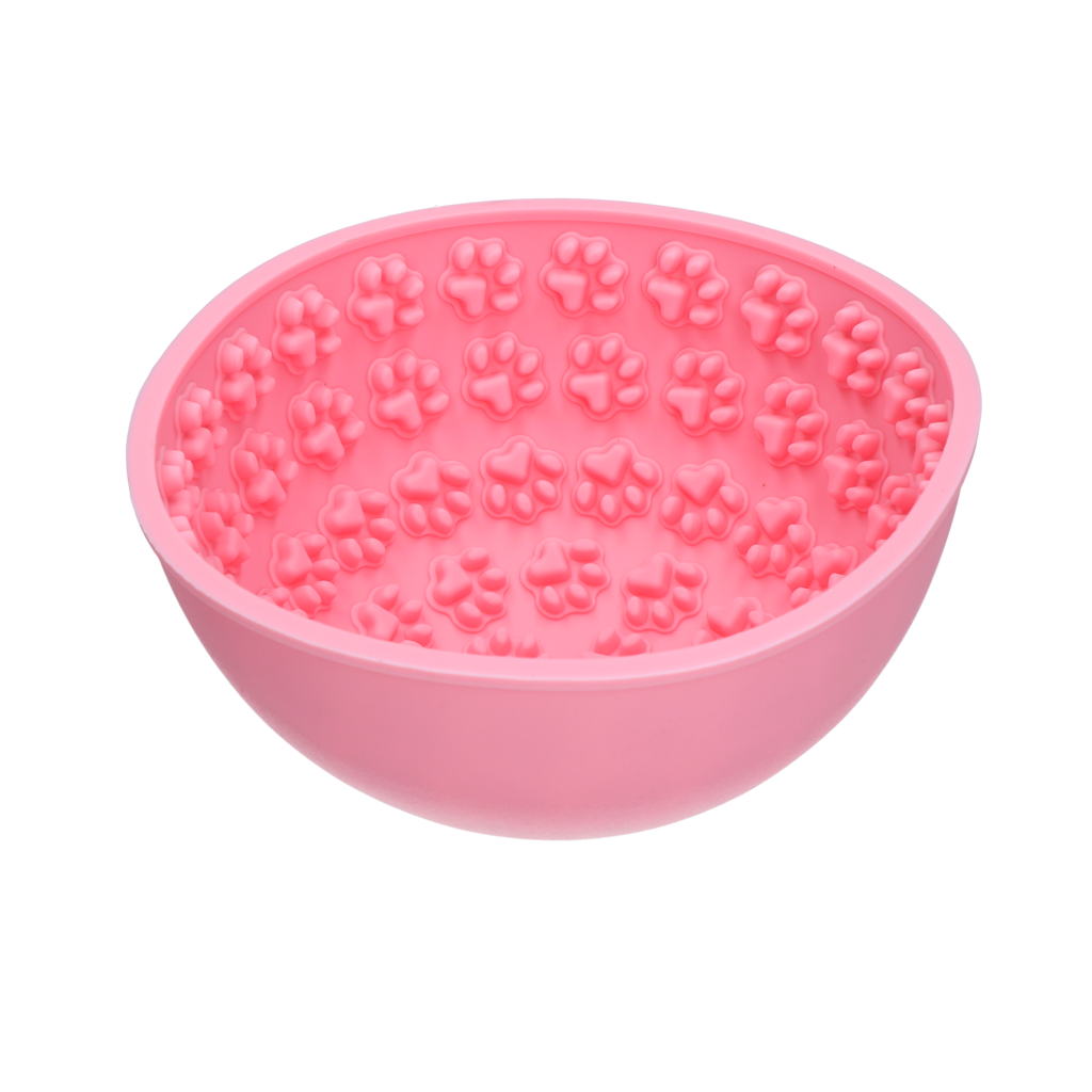 Eat Slow Live Longer Leckmatte Antischlingnapf aus Silikon Rund Ø 17 cm
