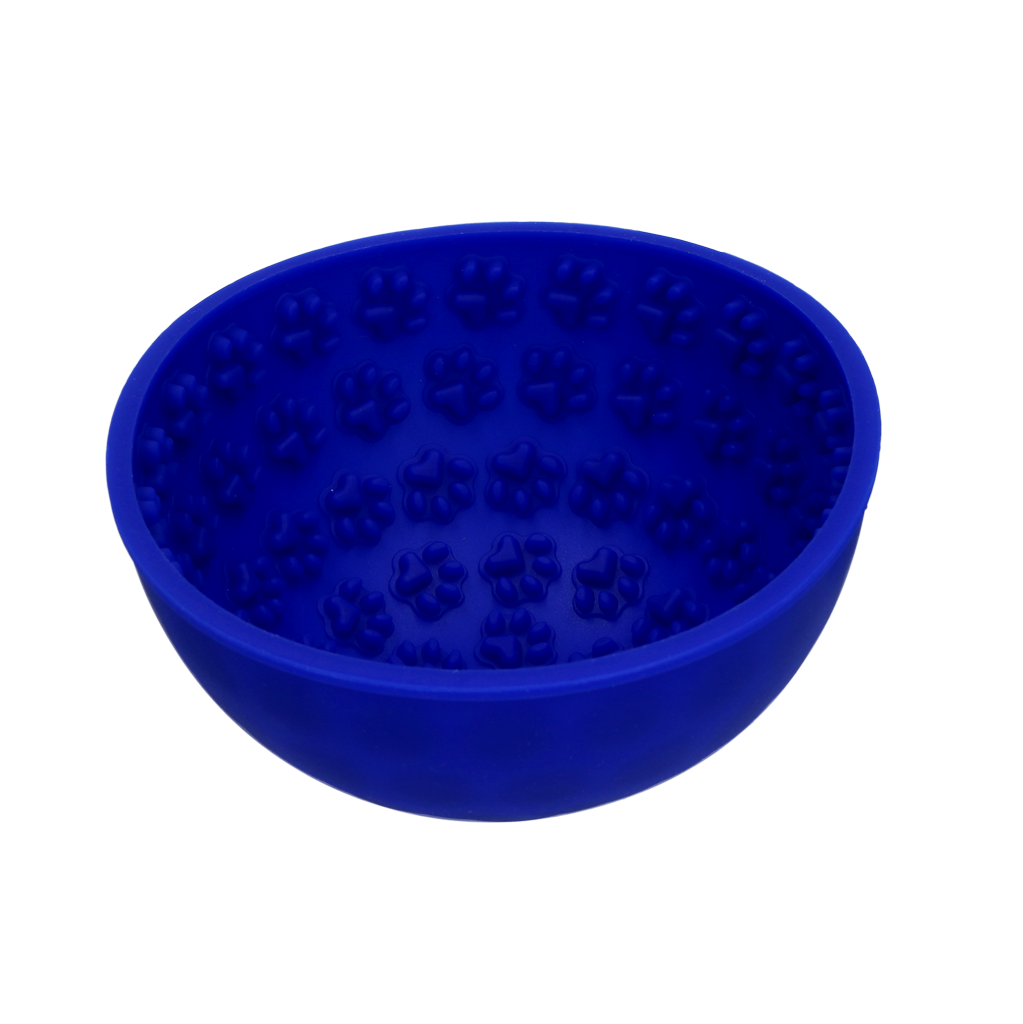 Eat Slow Live Longer Leckmatte Antischlingnapf aus Silikon Rund Ø 17 cm