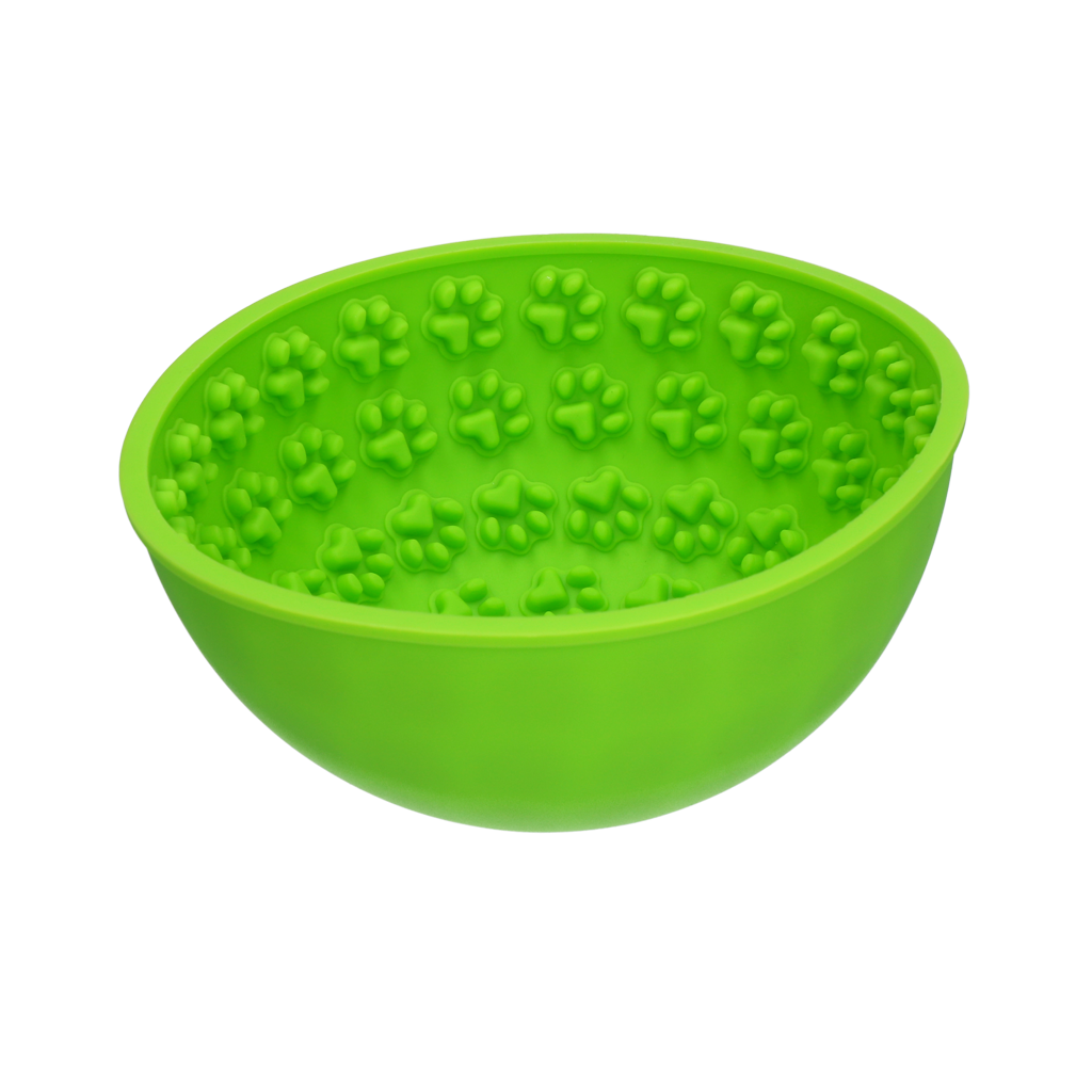 Eat Slow Live Longer Leckmatte Antischlingnapf aus Silikon Rund Ø 17 cm