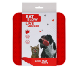 Eat Slow Live Longer Leckmatte Wave - Schleckmatte Snackmatte für Hunde