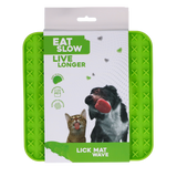 Eat Slow Live Longer Leckmatte Wave - Schleckmatte Snackmatte für Hunde