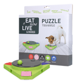 Eat Slow Live Longer Hundespielzeug, Futterpuzzle, Triangle, rutschfest, spülmaschinenfest