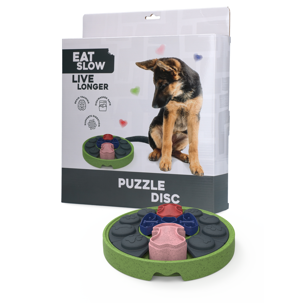 Eat Slow Live Longer Hundespielzeug, Futterpuzzle, Antischlingnapf