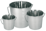 Edelstahl Eimer, 8,5 l