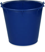 Vplast Eimer, 7 l, LDPE, galvanisierter Griff, dunkelblau