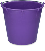 Vplast Eimer, LDPE, galvanisierter Griff, lila, 7 l