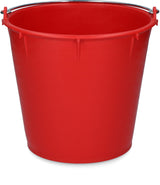 Eimer, 7 l, LDPE, mit Griff, rot