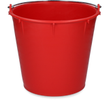 Eimer, 7 l, LDPE, mit Griff, rot
