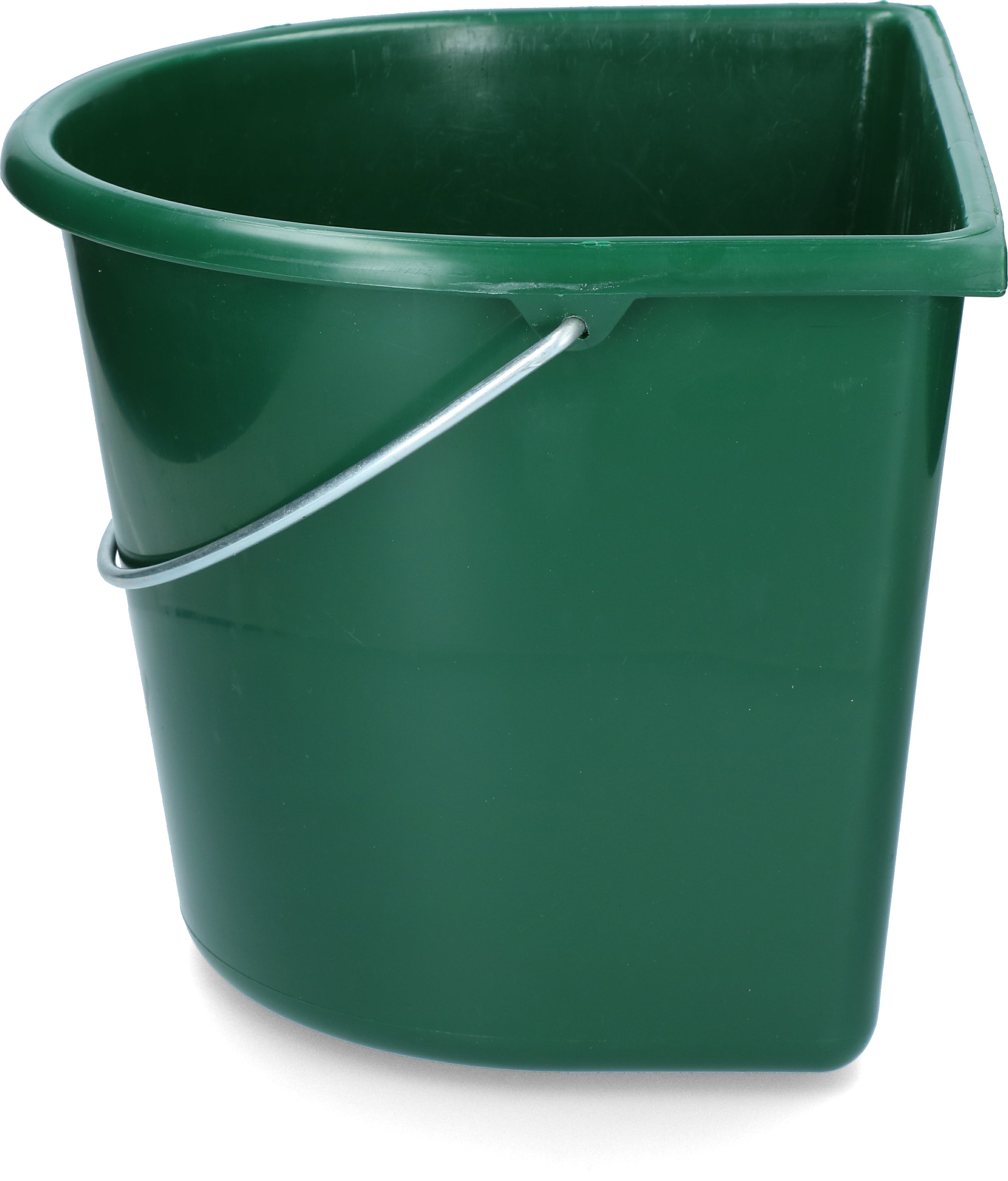 Vplast Eimer flache Seite, 15 l, grün, PP-Kunststoff