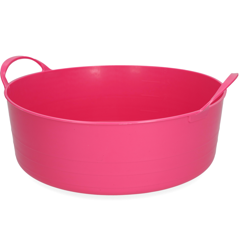 vPlast Flexi Eimer, lebensmittelecht, rosa, 6 l