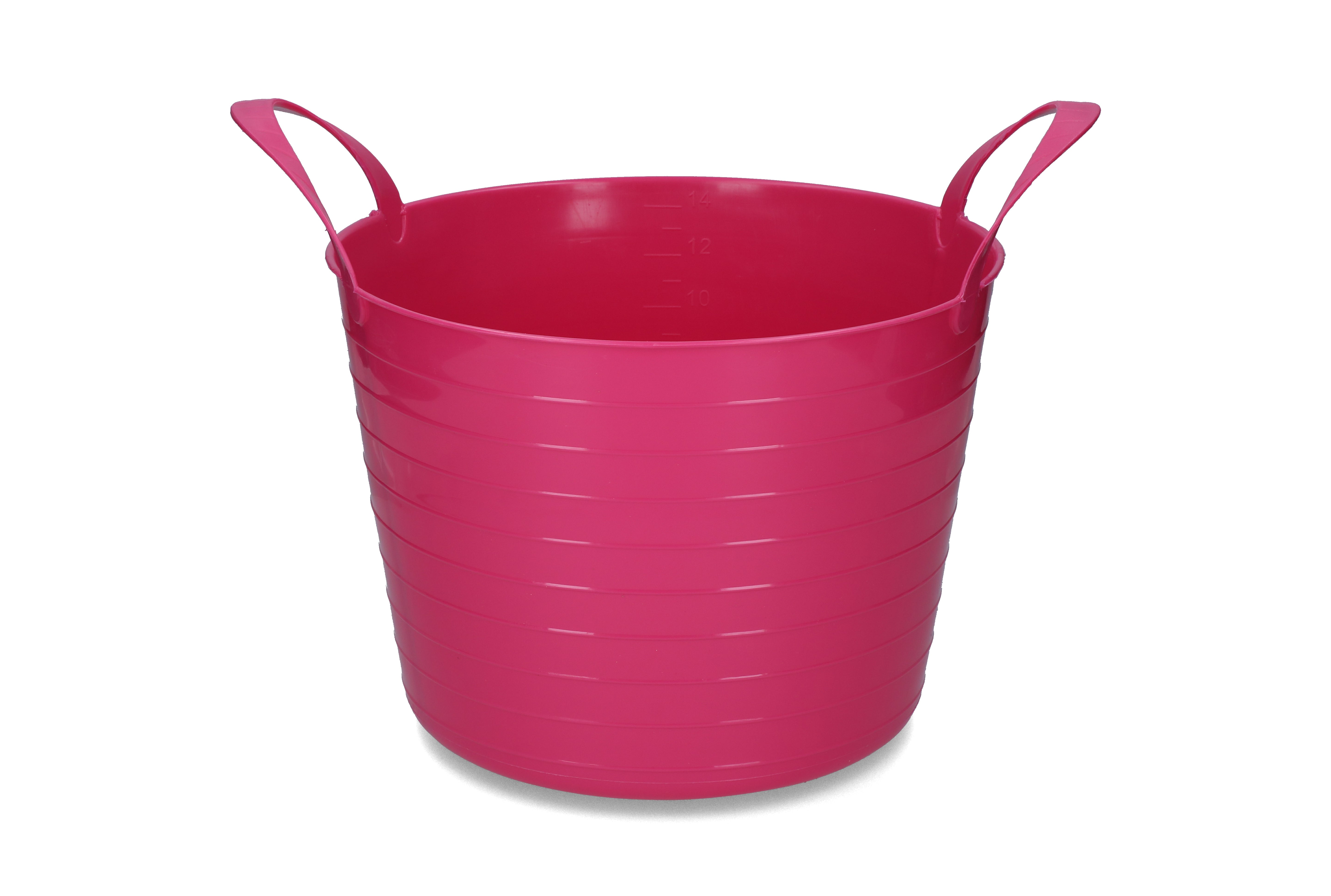 Eimer Vplast Flexi, Blau, Rosa, 14 l