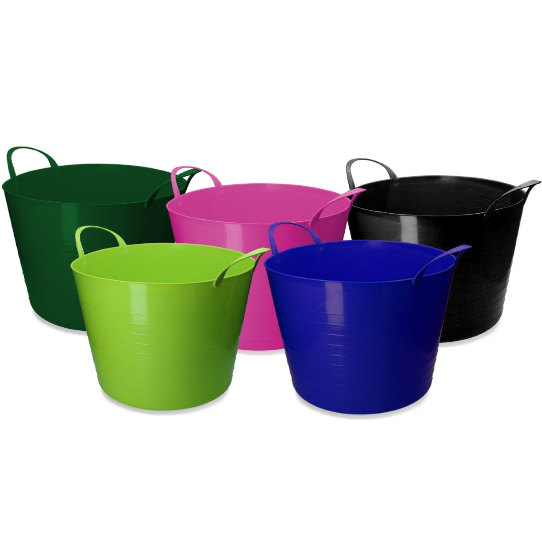 vPlast Flexi Eimer, 65 l, schwarz