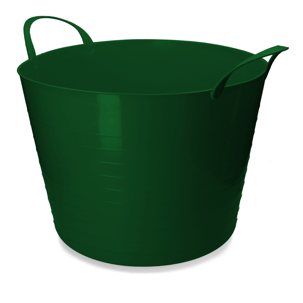 vPlast Eimer, V-Trug Flexi, 65 l, grün