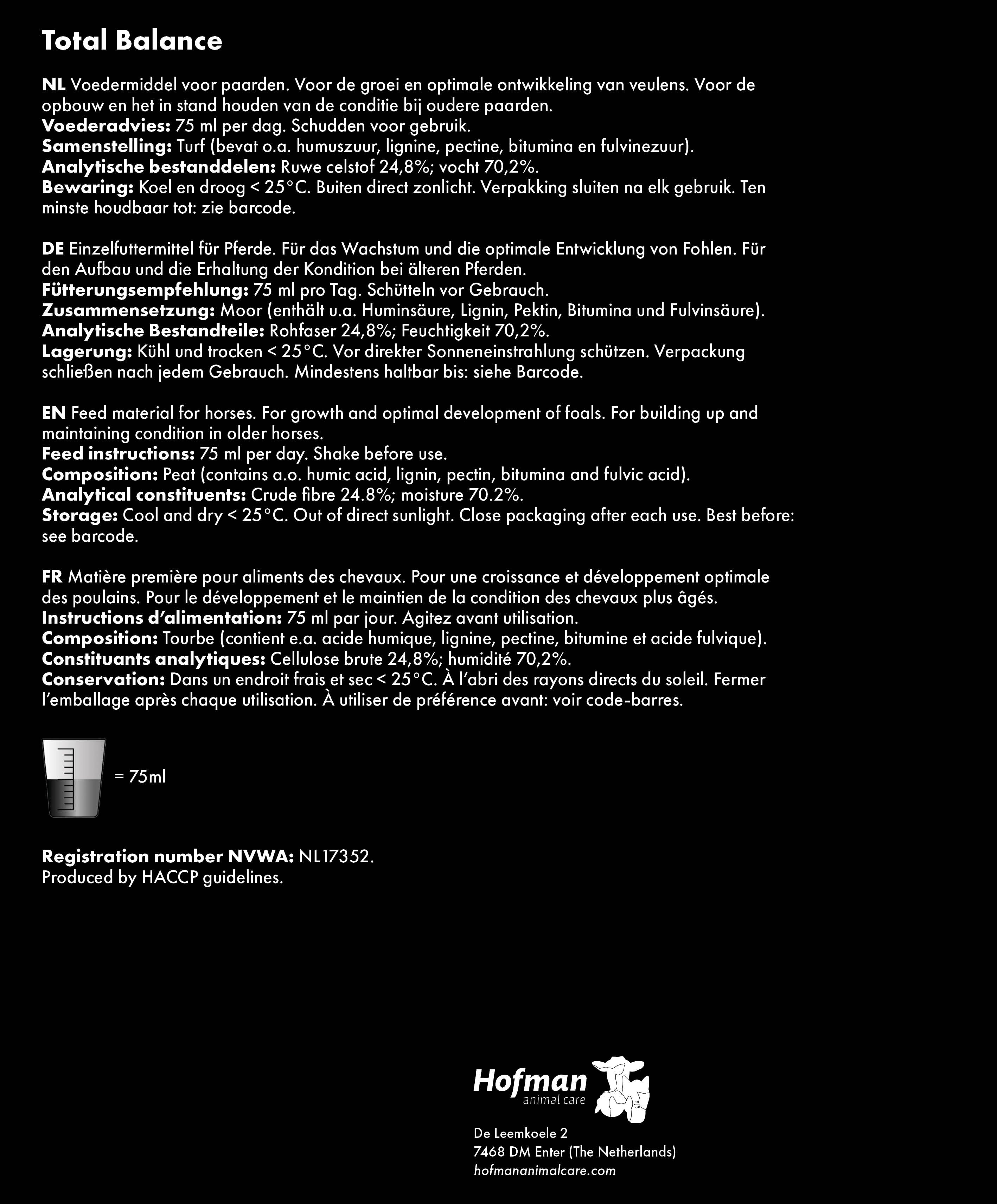 Excellent Horse Total Balance für Pferde, 1 l