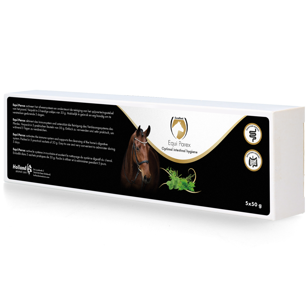 Excellent Horse Parex Ergänzungsfuttermittel, Pellets, 5 x 50 g