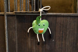 Excellent Horse Pferdespielzeug Apfel, Naturleder, 23 x 20 x 7 cm