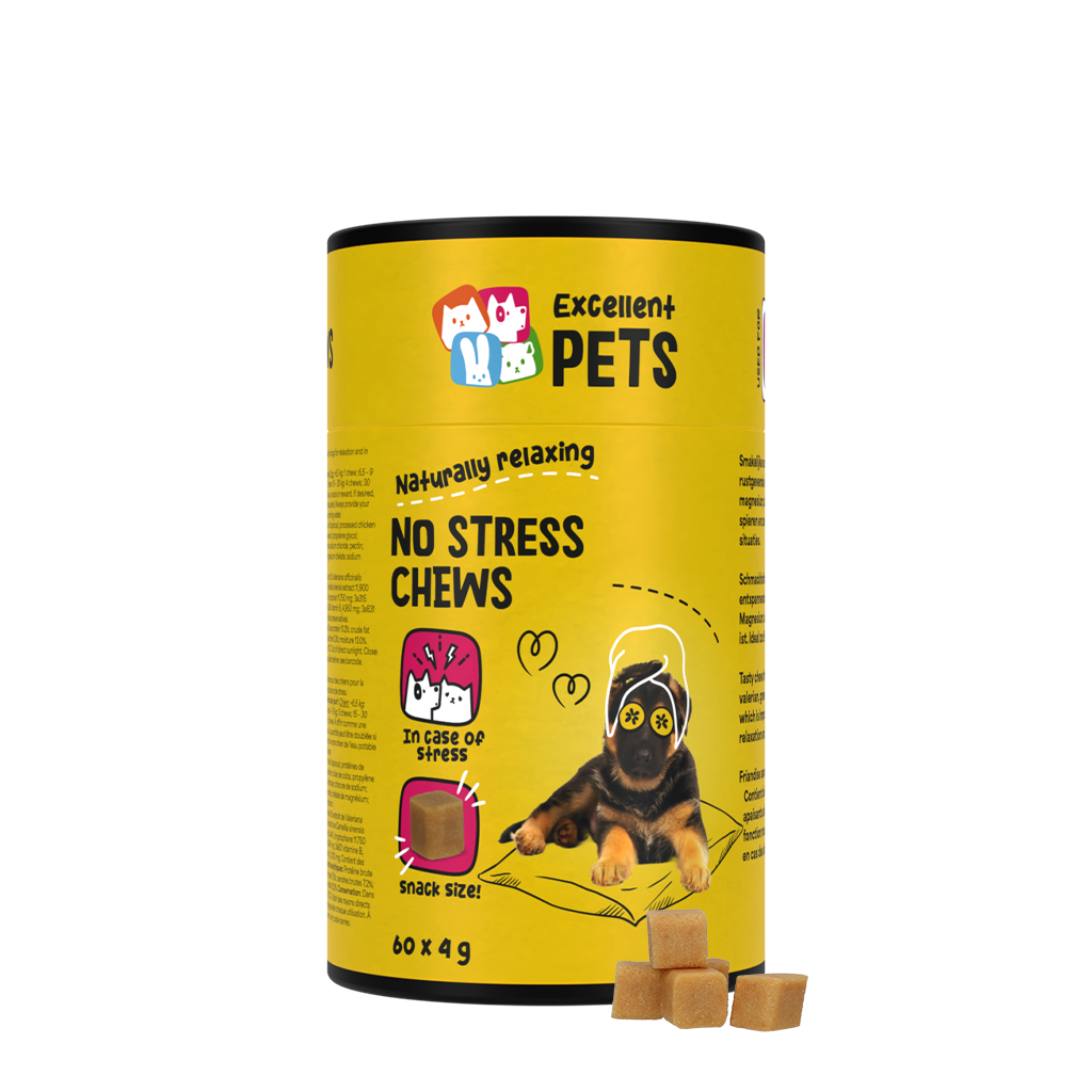 Excellent Pets No Stress Kausnacks für Hunde, 60 Stk