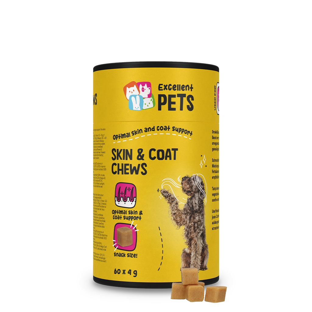 Excellent Pets Haut & Fell Kausnacks Hund, 60 Stk