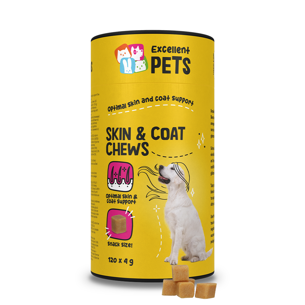 Excellent Pets Haut & Fell Kausnacks Hund, 120 Stk