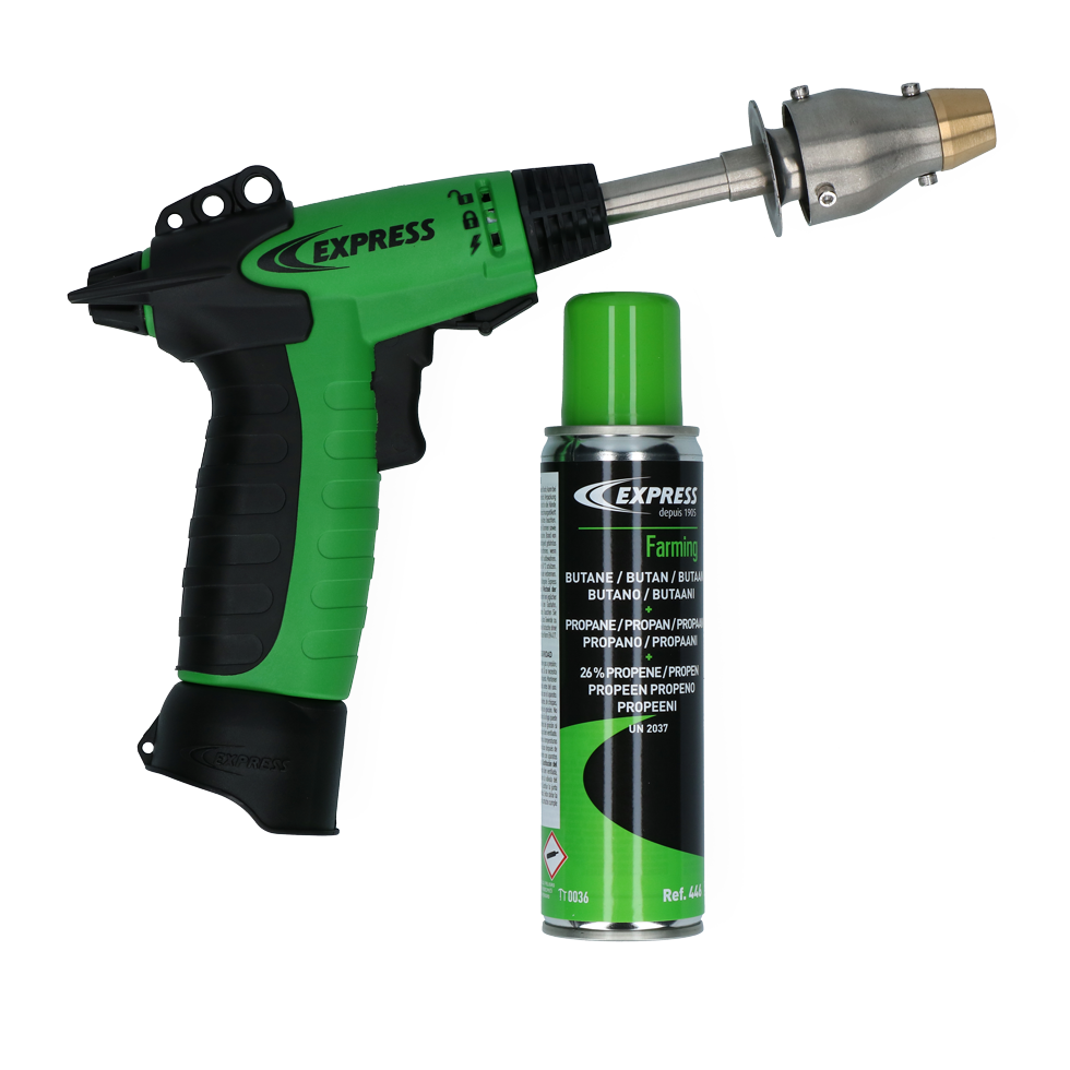 Express Arkos Gas-Enthorner, Ziegen, wendbare Spitze Ø 17 mm, 19 mm