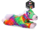 FantaZoo Hundespielzeug Pferd, M, 23 x 13 cm, recyceltes Material, mit Quietscher