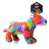 FantaZoo Hundespielzeug Leopard, L, 32 x 16 cm, mit Quietscher, recyceltes Material