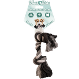 Hundespielzeug Dental-Seil, 2 Knoten, Baumwolle, Ø 2,5 cm, 30 cm