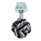 Floss Toss Dental Rope Ball, Hundespielzeug, Zahnpflege, 24 cm