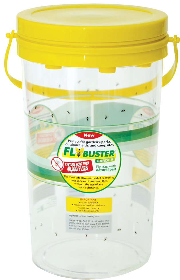 Flybuster Fliegenfalle, Garten, mit 40 g Lockmittel