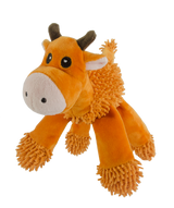 Fuzzle Hundespielzeug Giraffe, 5 Quietschgeräusche, 22 x 22 cm