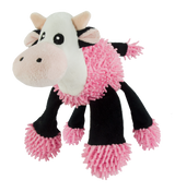 Fuzzle Hundespielzeug Kuh, 5 Quietschern, 22 x 22 cm