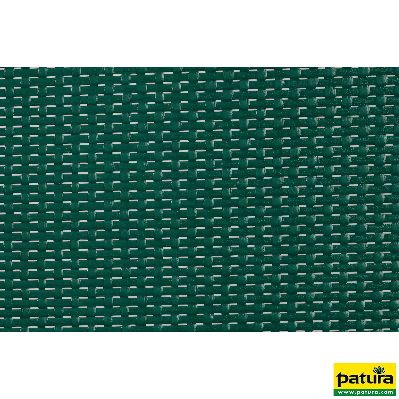 Windschutz-Hochleistungsnetz, PVC-beschichtetes Polyester, grün, Höhe 1,0 m, Meterware 30–50 m