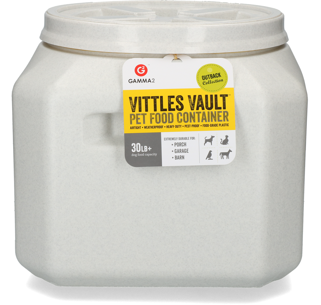 Gamma Vittles Vault Outback Futtermittelbehälter, lebensmittelechter Kunststoff, 30 l