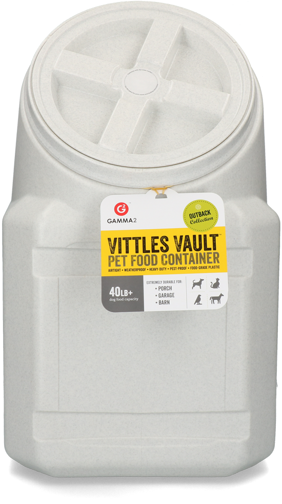 Gamma Vittles Vault Outback Futterbehälter für Tierfutter - stapelbar