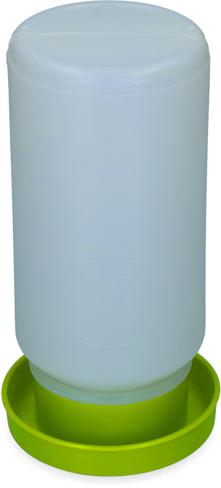 Gaun Geflügeltränke, Kunststoff, grün, 1 l