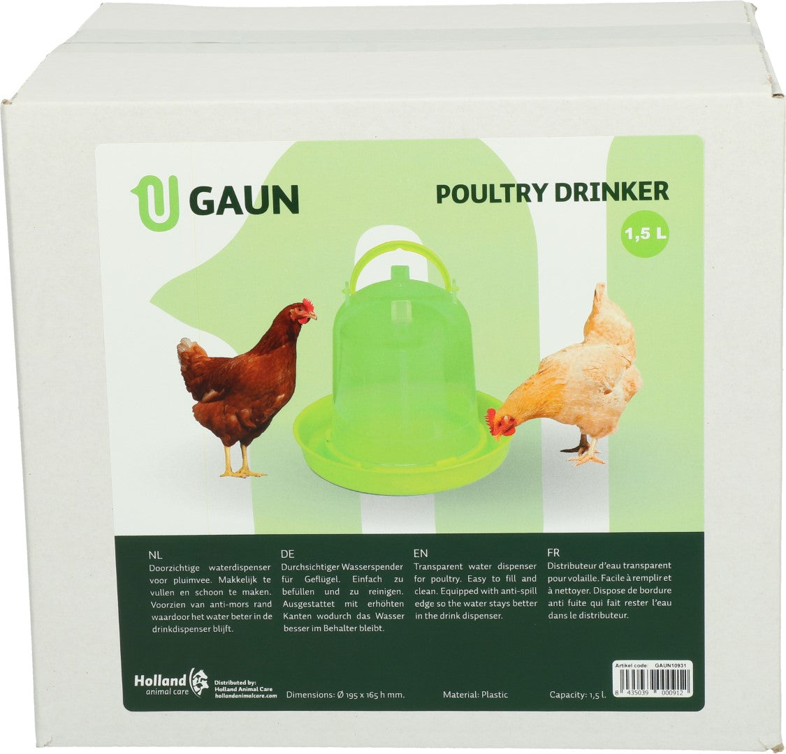 Gaun Geflügel Stülptränke, Grün Lemon, 1,5 l