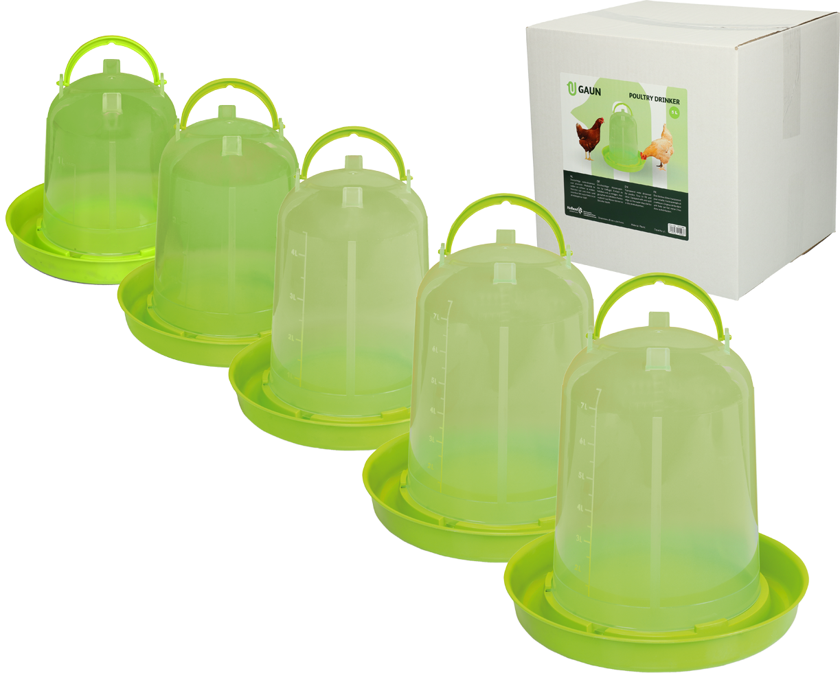 Gaun Geflügel Stülptränke, grün lemon, 8 l