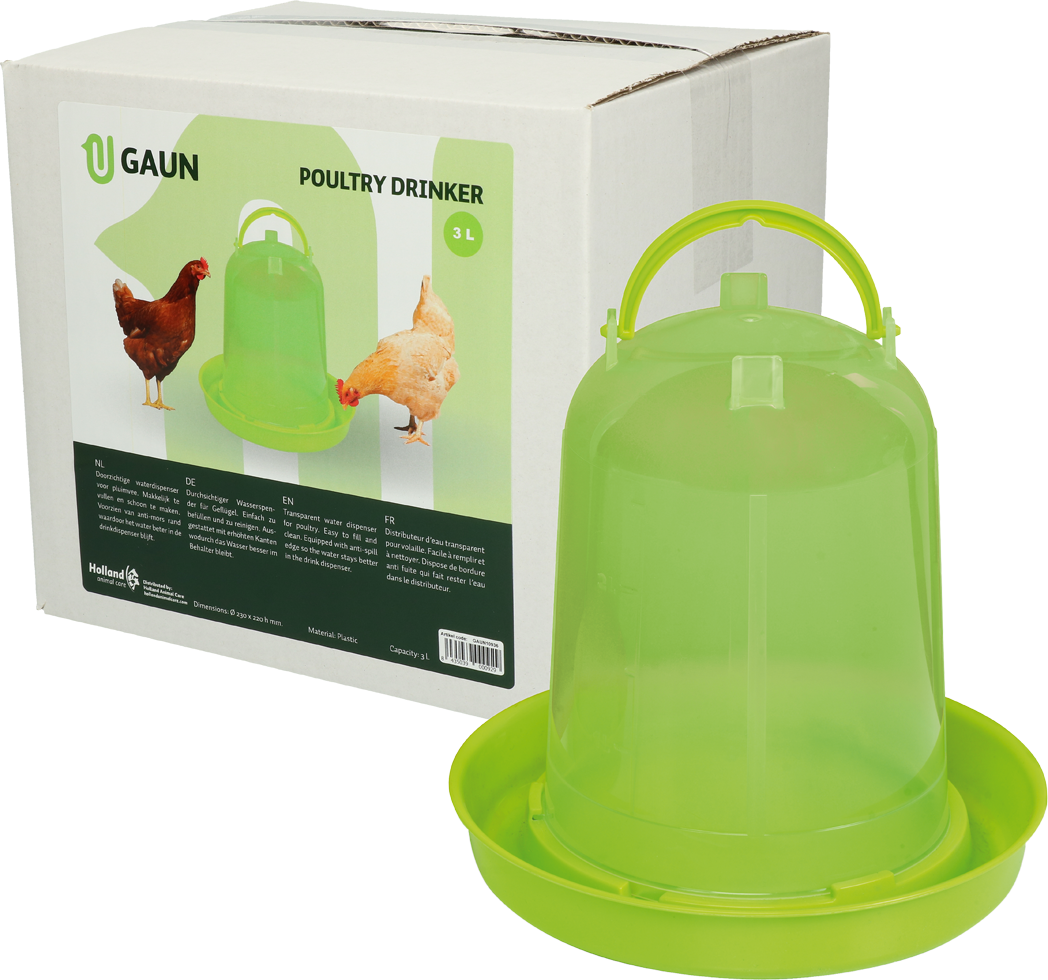 Gaun Geflügel Stülptränke, grün lemon, 3 l