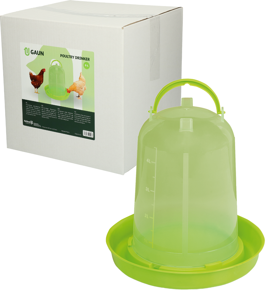 Gaun Geflügel Stülptränke, grün lemon, 5 l