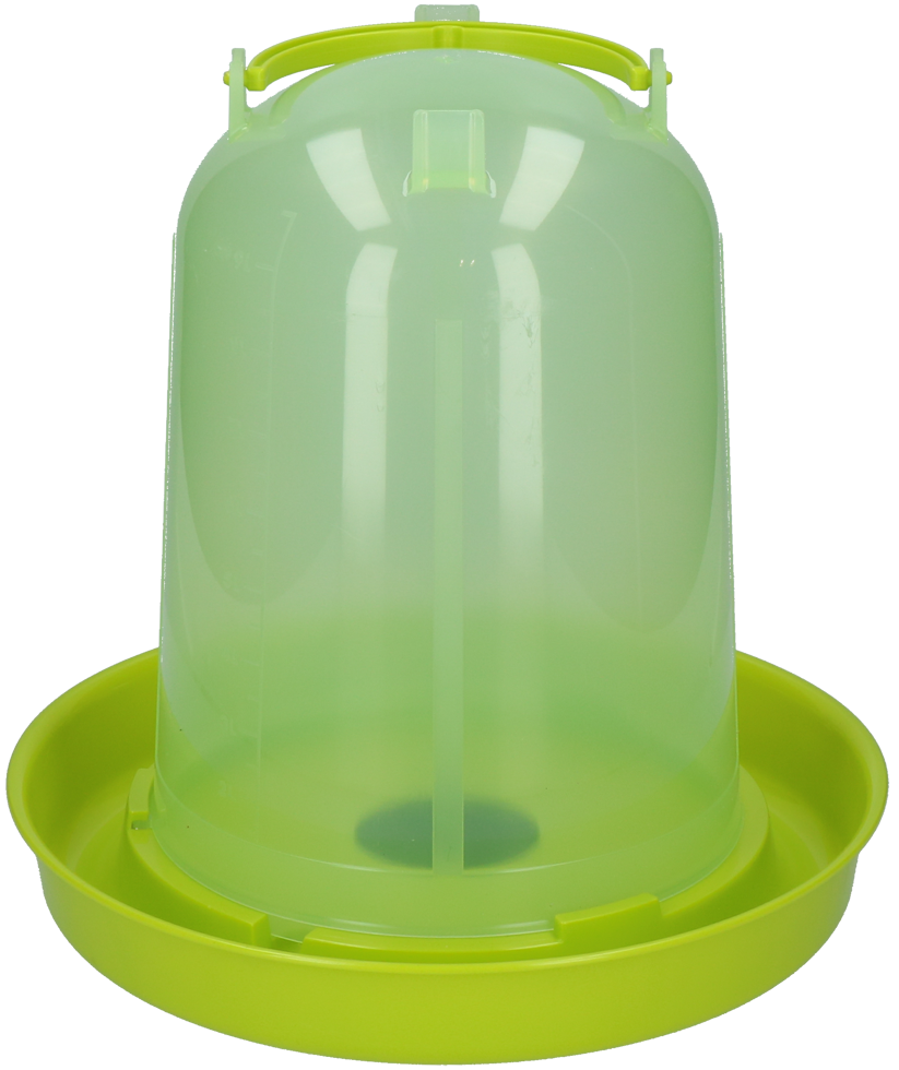 Gaun Geflügeltränke, mit Stopfen, limonengrün, 10 l