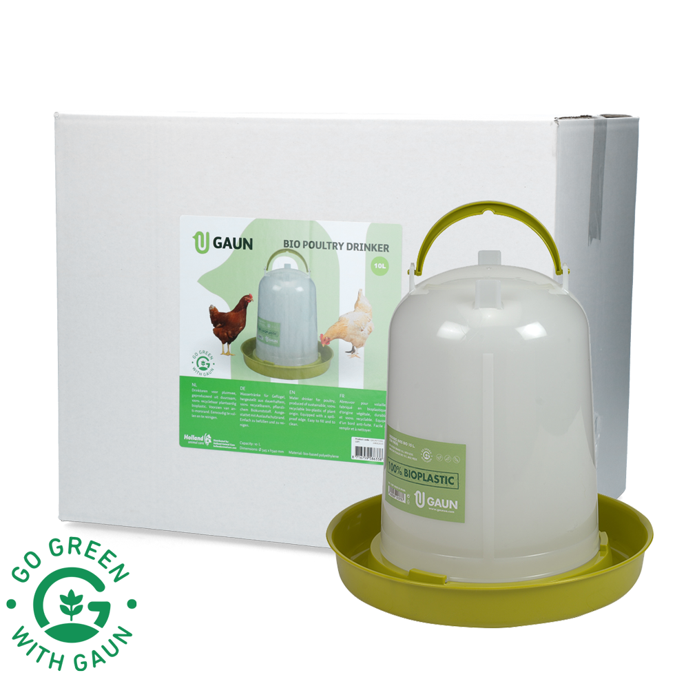 Gaun Geflügeltränke, Bio-Kunststoff, limonengrün, 10 l