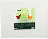 Gaun Geflügel-Futterautomat, mit Ständer, limonengrün, 4 kg
